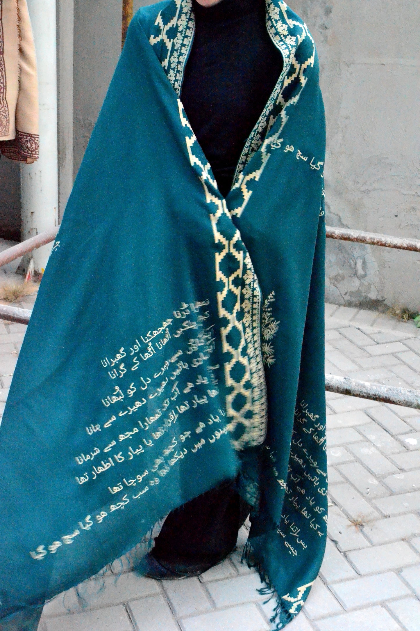 Green Sirapa Husn Shawl
