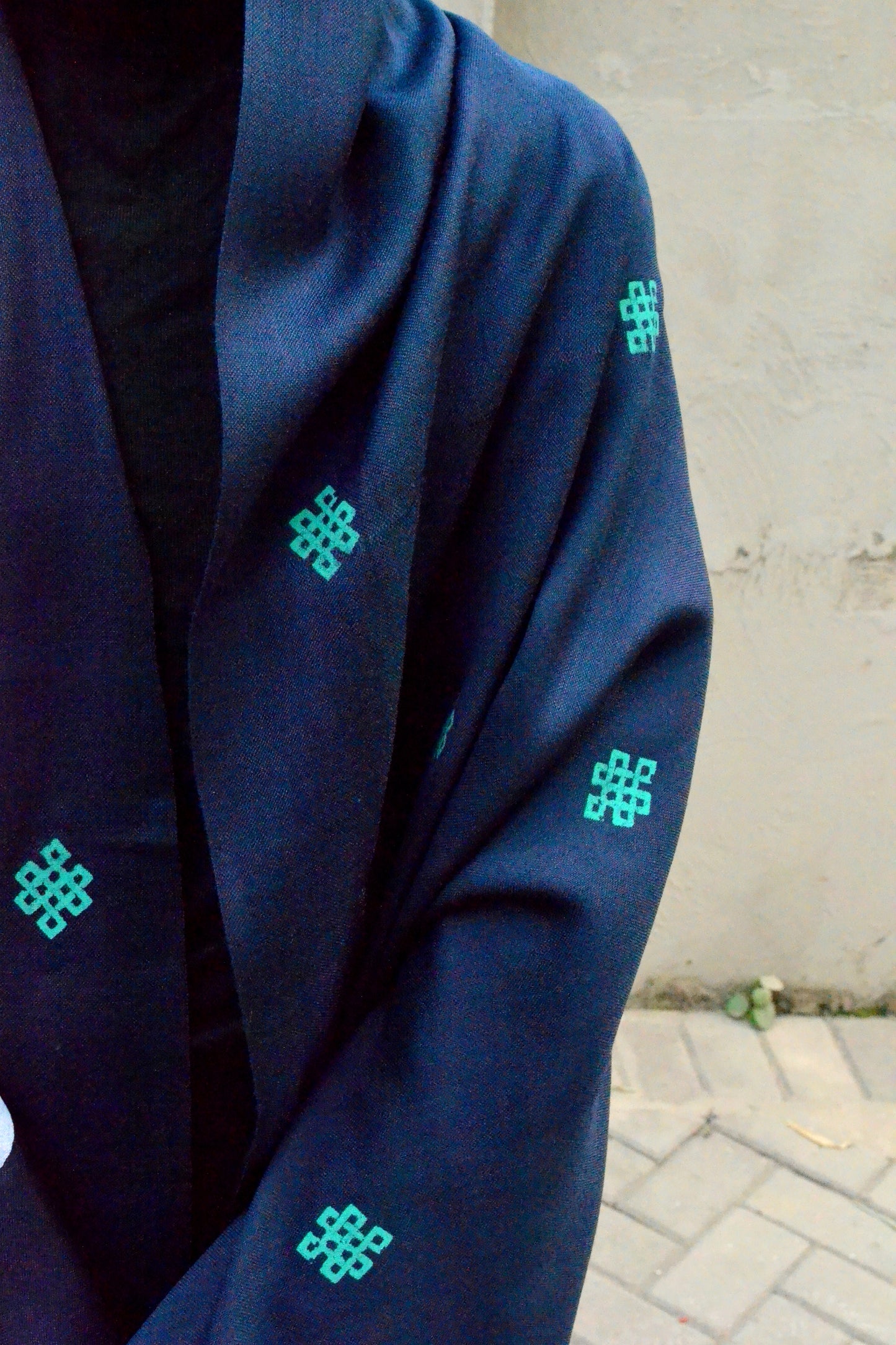 Blue Sirapa Husn Shawl