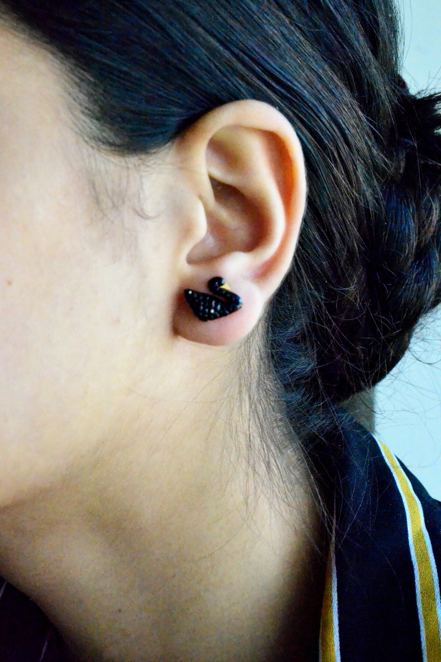Black Swan Earrings