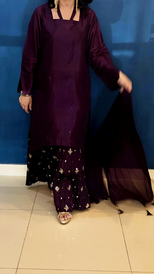 Purple Crush Dupatta