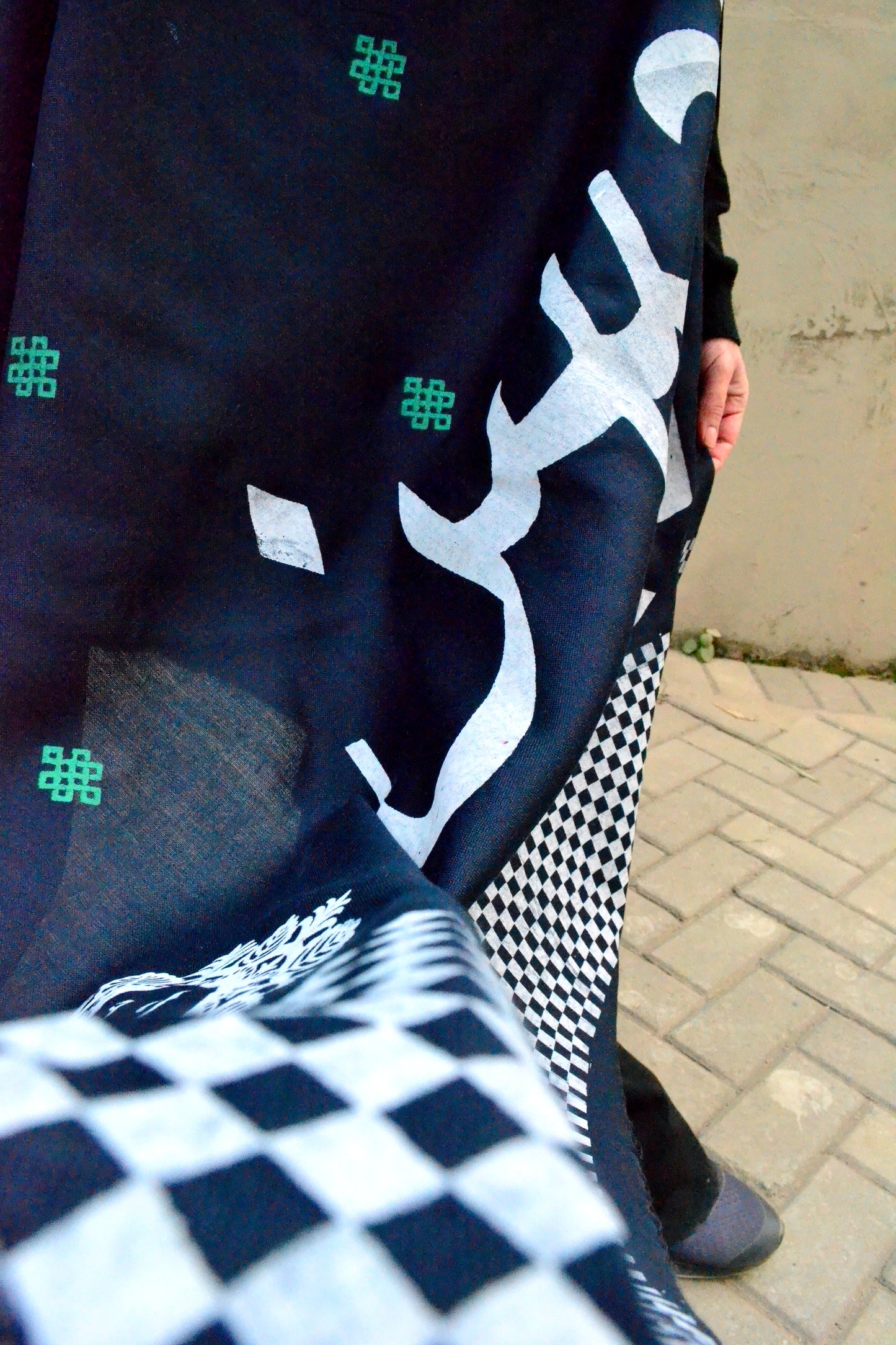 Blue Sirapa Husn Shawl