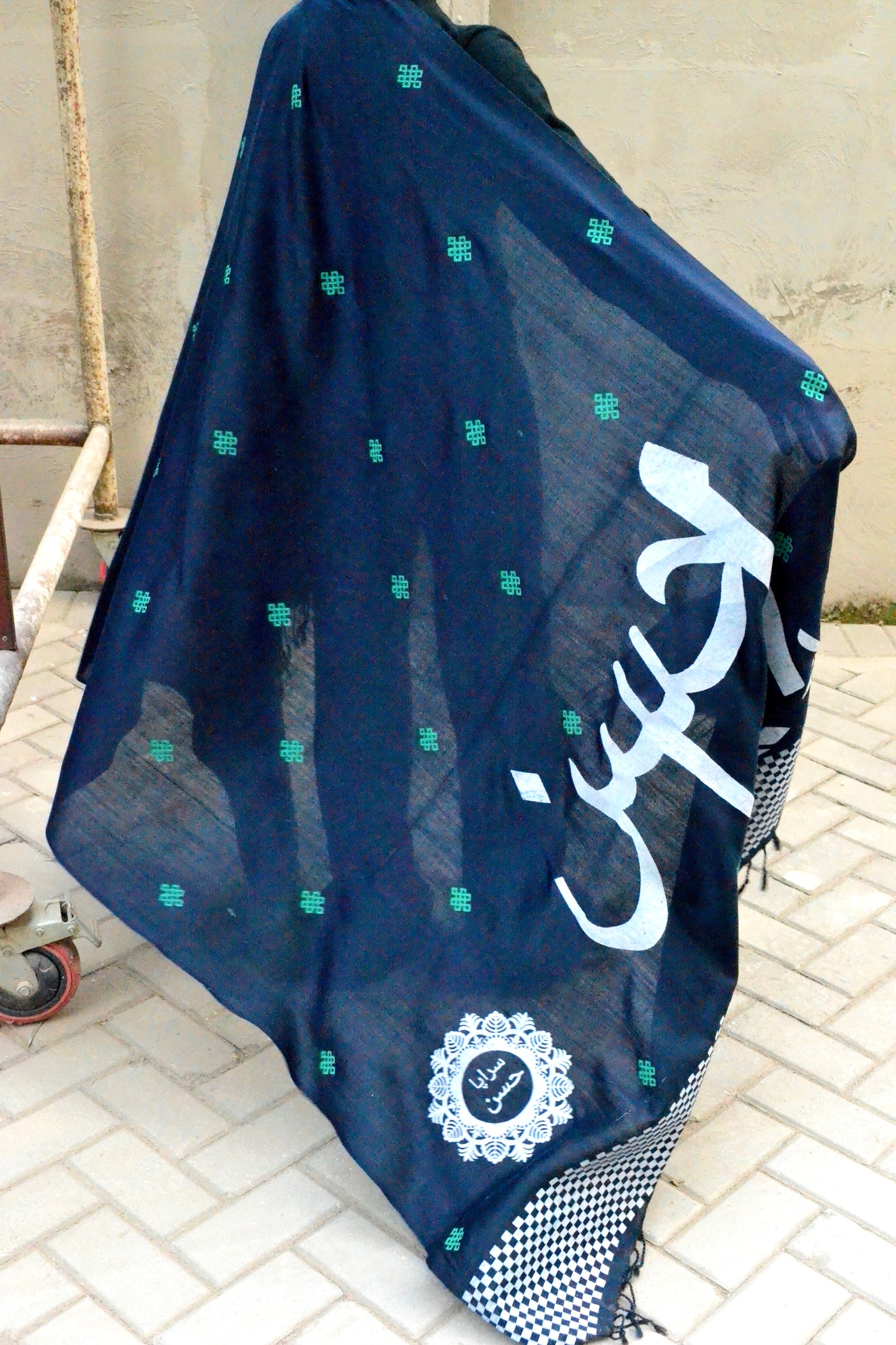 Blue Sirapa Husn Shawl