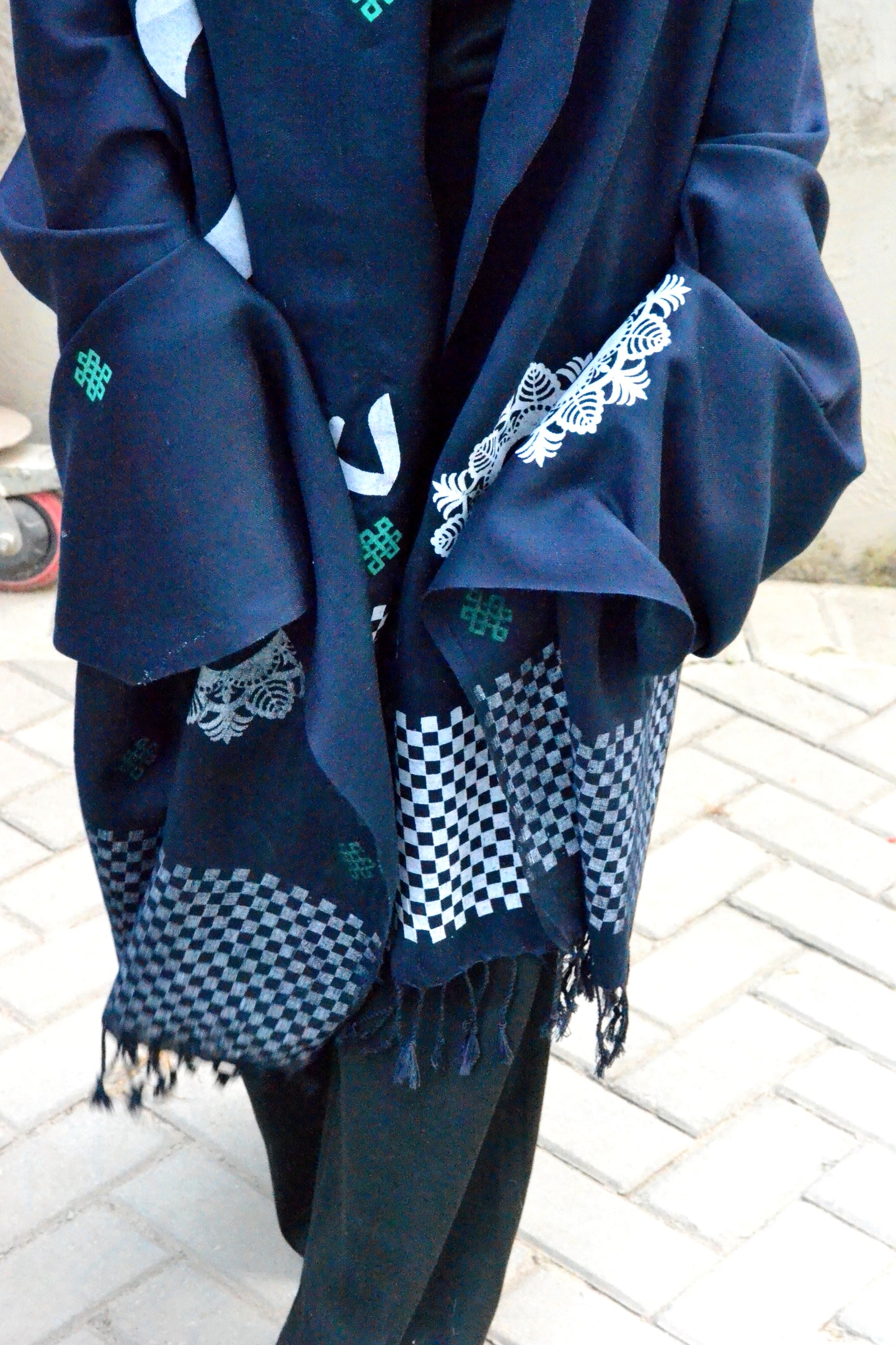 Blue Sirapa Husn Shawl